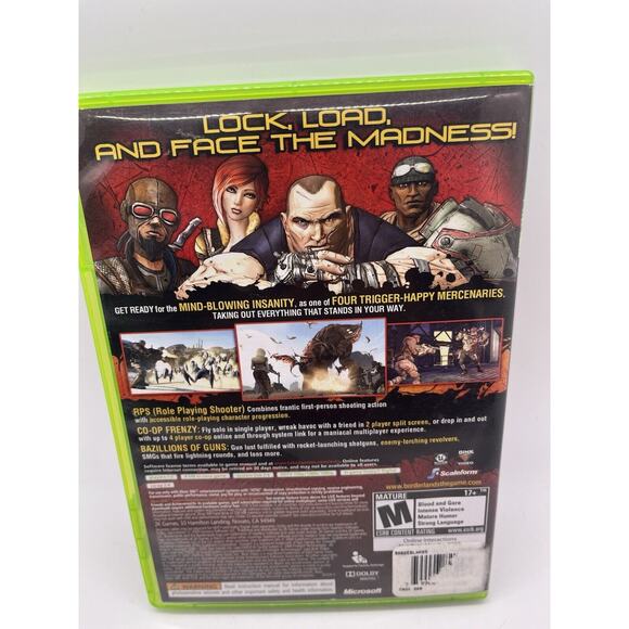 Borderlands Microsoft Xbox 360 CIB Complete - Tested - Picture 2 of 7